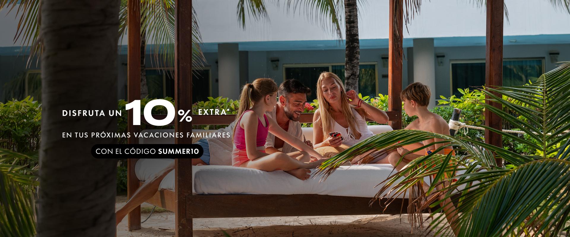 Disfruta un 10% extra en tus próximas vacaciones Lomas Hospitality Disfruta un 10% extra en tus próximas vacaciones Lomas Hospitality