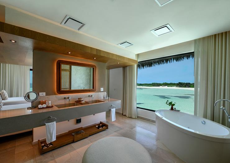 Two Bedroom Presidential Overwater Bungalow Hotel Palafitos Overwater Bungalows Playa del Carmen Two Bedroom Presidential Overwater Bungalow Hotel Palafitos Overwater Bungalows Playa del Carmen