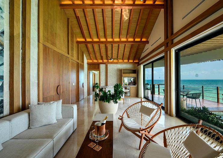 Two Bedroom Presidential Overwater Bungalow Hotel Palafitos Overwater Bungalows Playa del Carmen Two Bedroom Presidential Overwater Bungalow Hotel Palafitos Overwater Bungalows Playa del Carmen